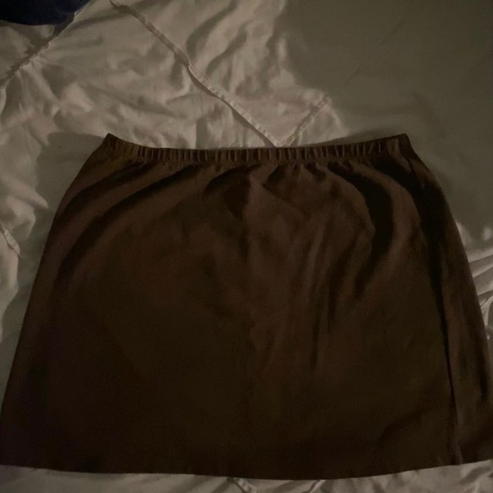 Brandy Melville sold out brown skirt!!